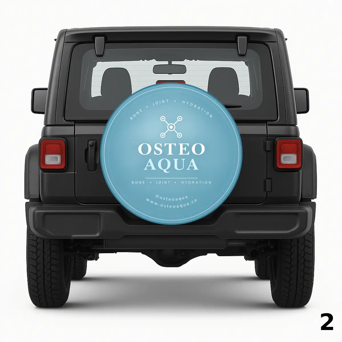 Osteo Aqua Spare Tire Cover