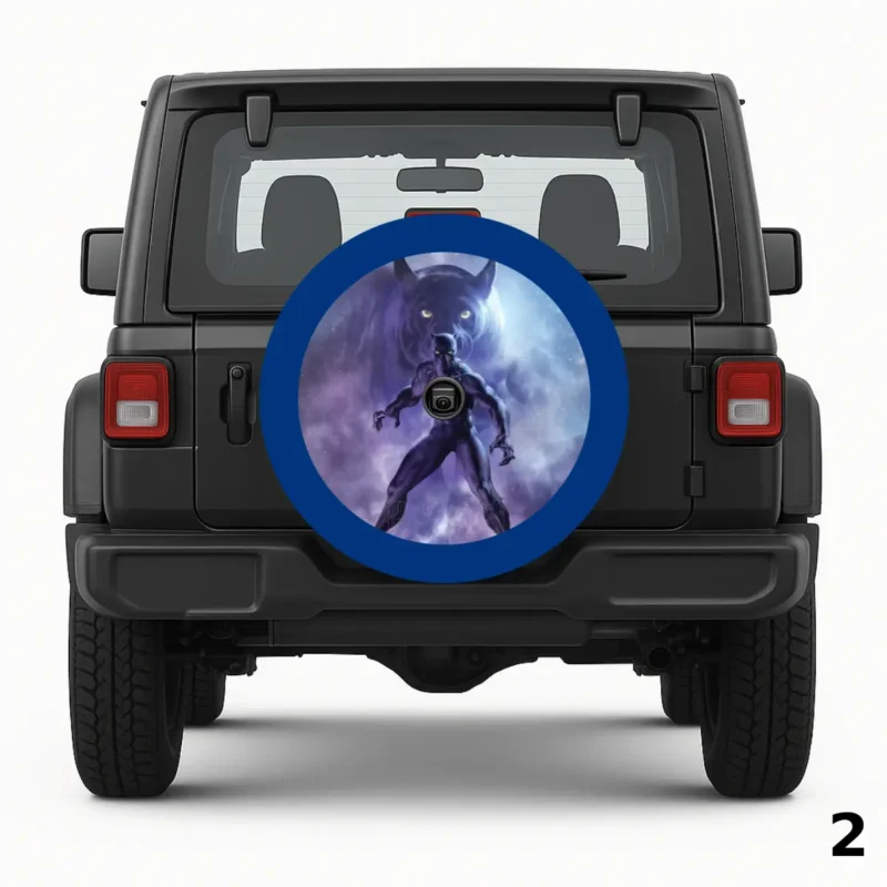 Marvel's Black Panther Spare Tire Cover