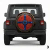 Viking Shield Blue Spare Tire Cover