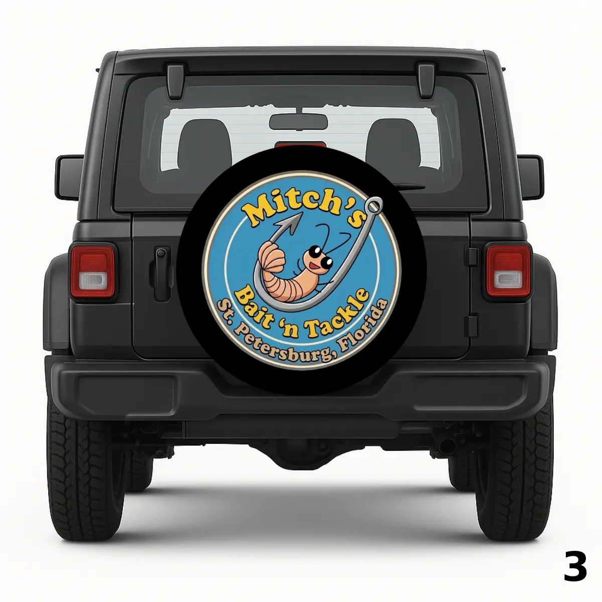 Mitch's Bait 'n Tackle Spare Tire Cover