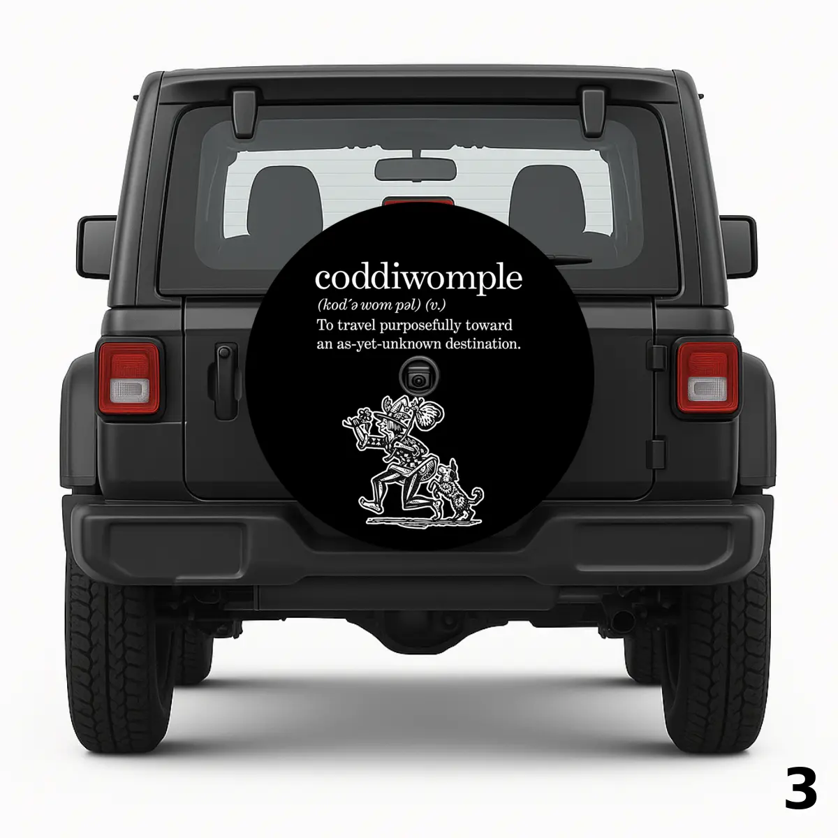 Coddiwomple Spare Tire Cover
