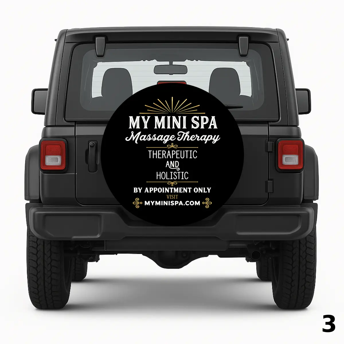 My Mini Spa Spare Tire Cover