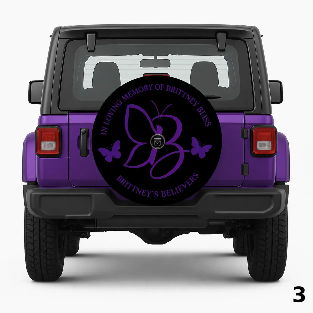Brittney's Believers Spare Tire Cover