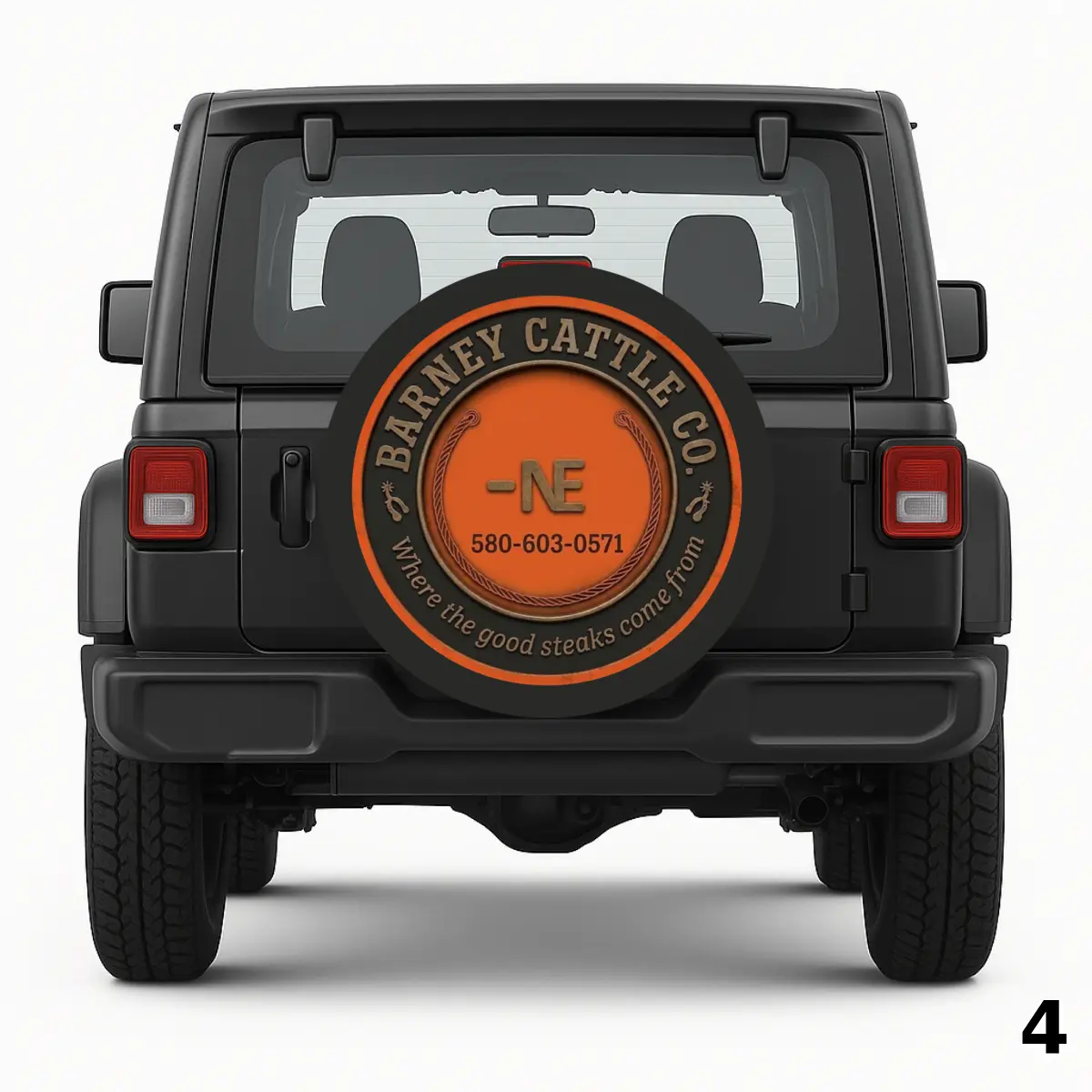 Barney Cattle Co. Spare Tire Cover