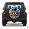 Betty Boop Flower Spare Tire Cover