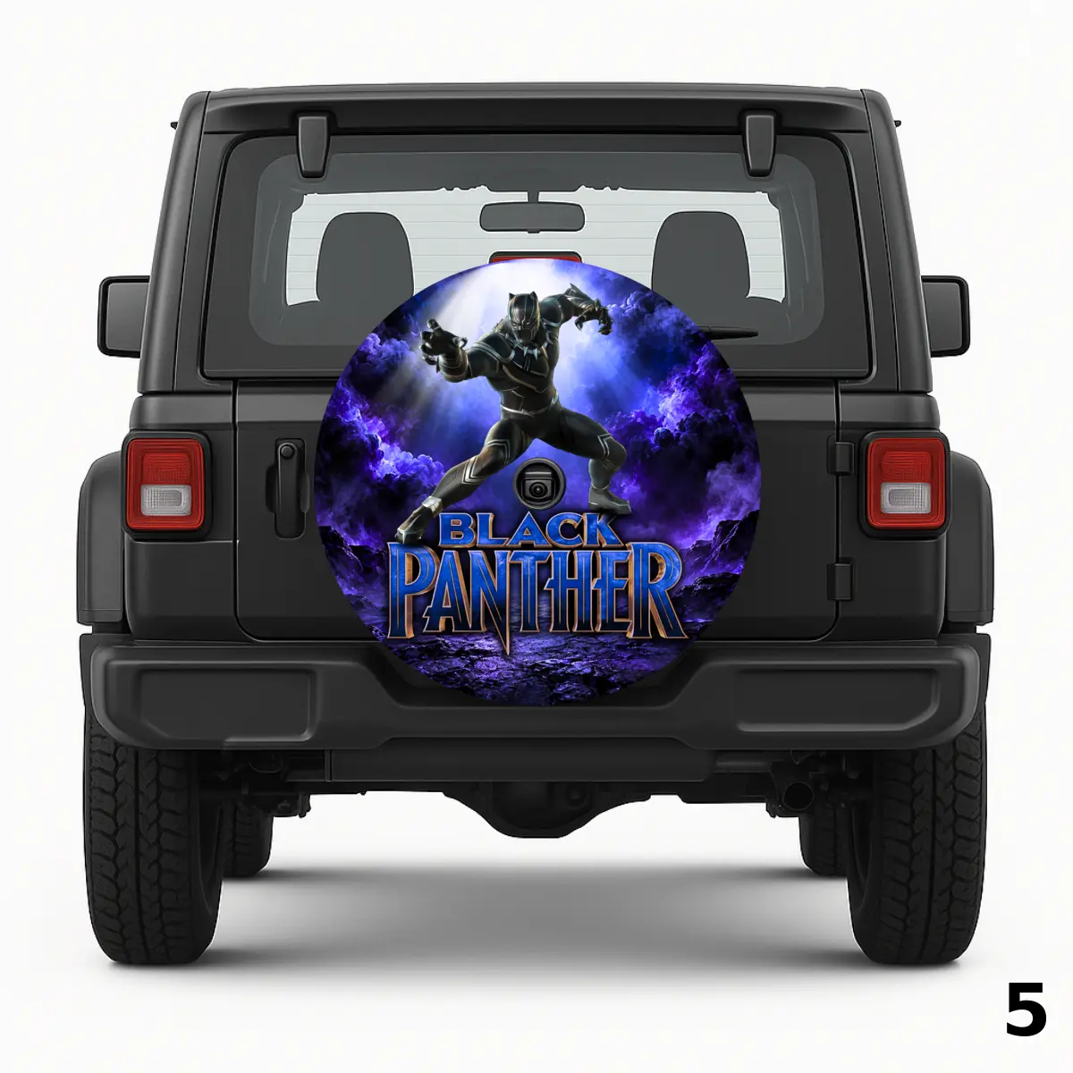 Marvel's Black Panther Spare Tire Cover