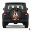 Betty Boop Flower Spare Tire Cover