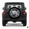 White Dragon Spare Tire Cover