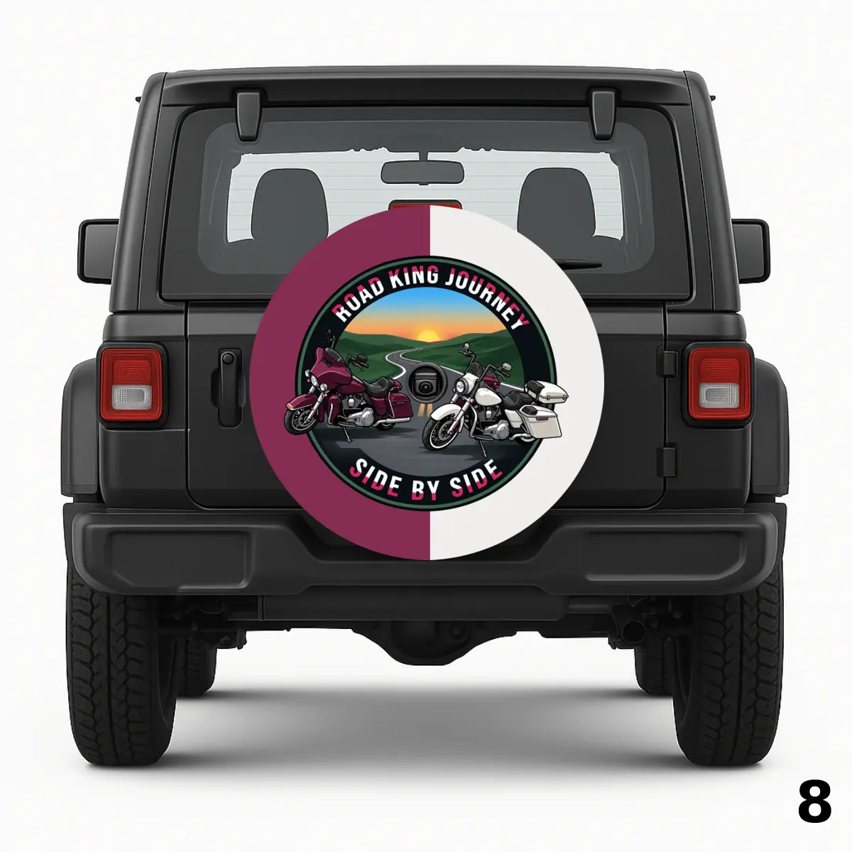 Duo Riders Spare Tire Cover