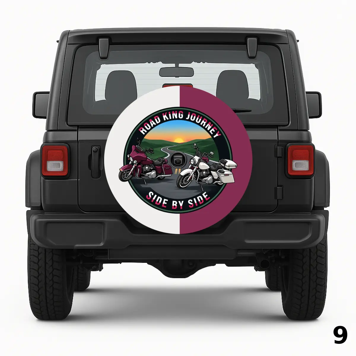 Duo Riders Spare Tire Cover