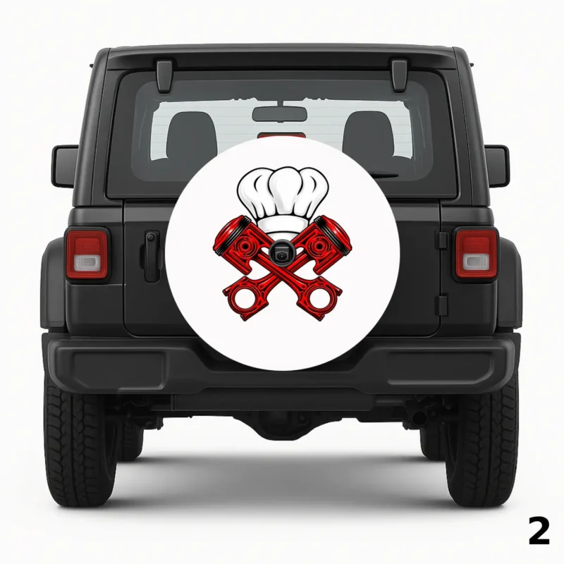 =Chef Boy Harley Spare Tire Cover