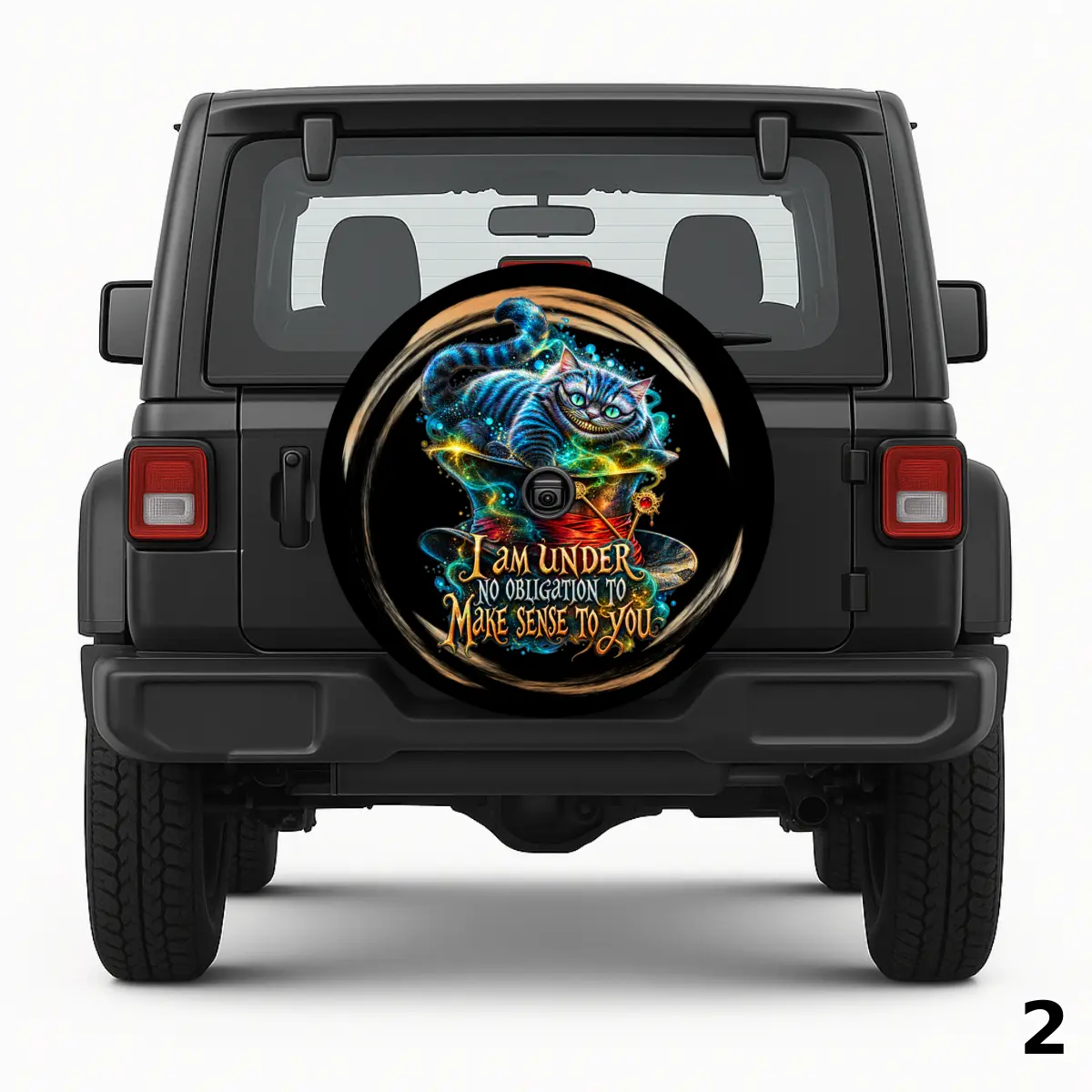 =Cheshire Cat Spare Tire Cover