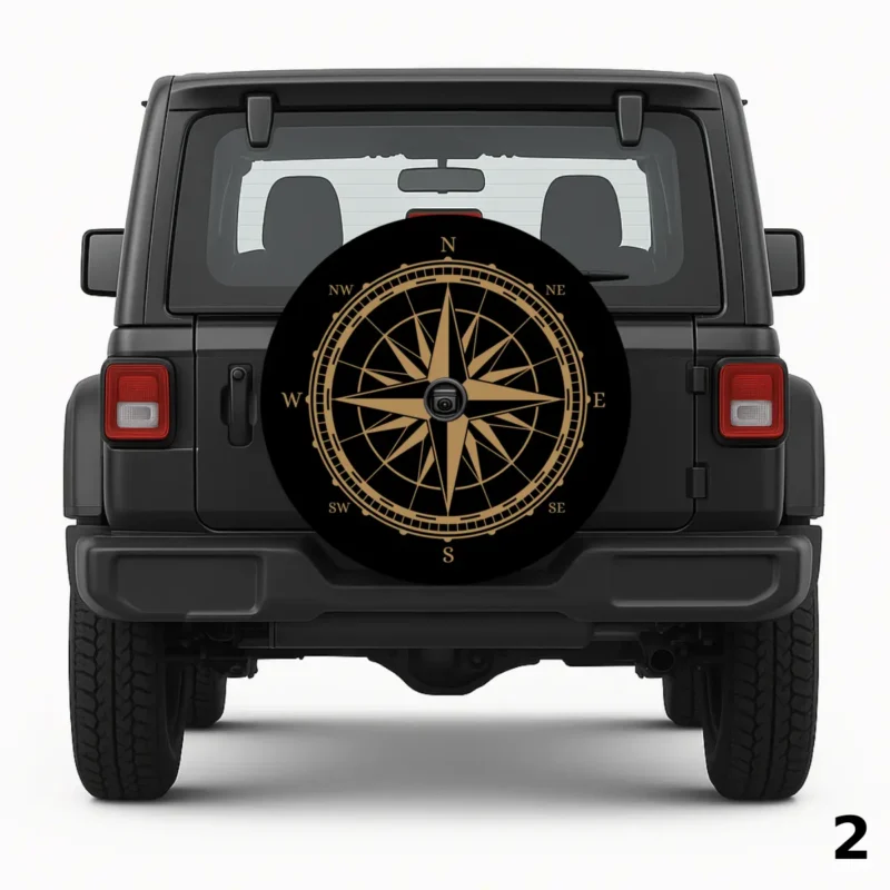 =Compass & Joker Spare Tire Cover