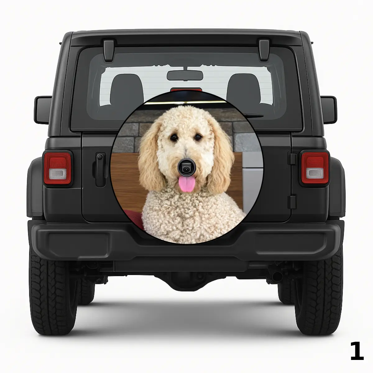 =Goldendoodle Dog Spare Tire Cover