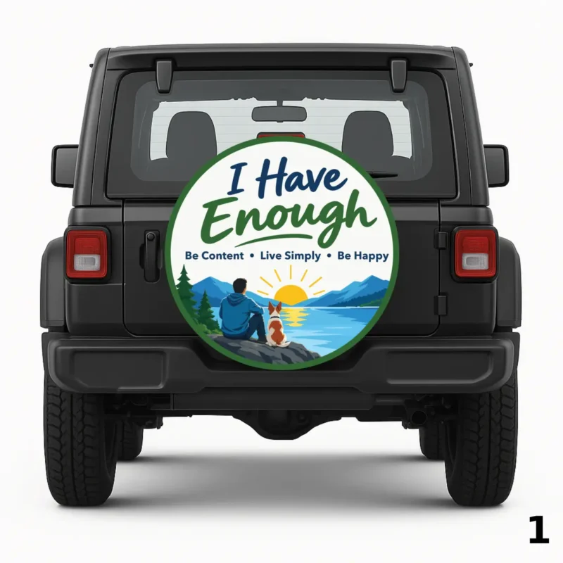 =I Have Enough Spare Tire Cover