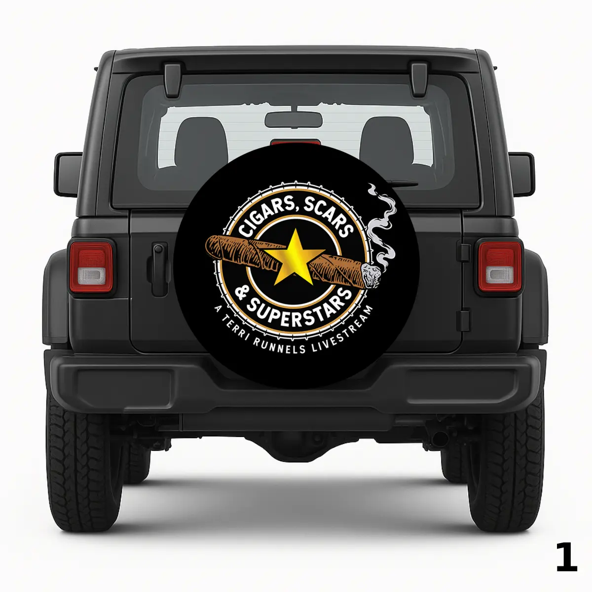 =Livestream Logo Spare Tire Cover