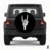 =Megadeath Skeleton Hand Spare Tire Cover