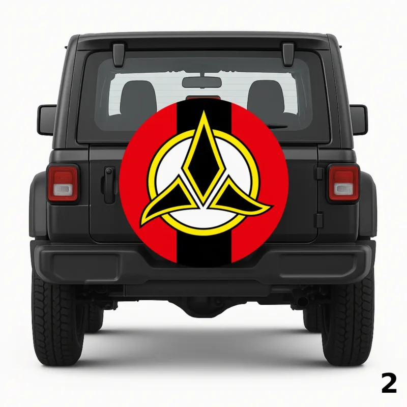 =Star Trek Klingon Symbol Spare Tire Cover