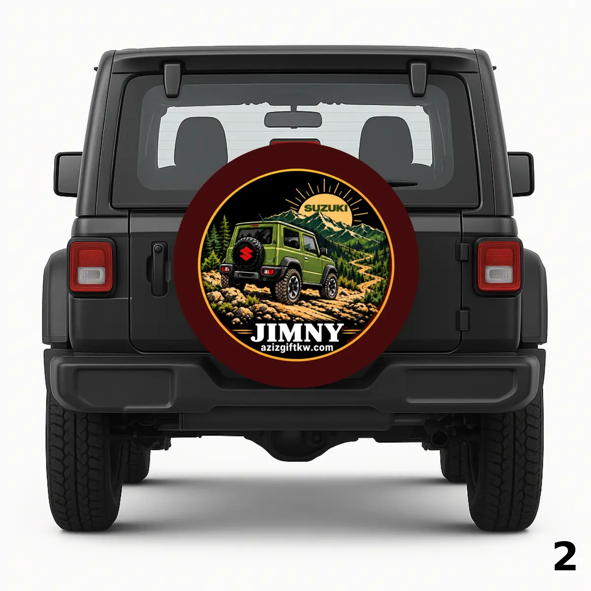 =Suzuki Jimny Design Spare Tire Cover