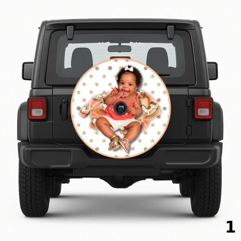 =Sweet Baby Girl Spare Tire Cover