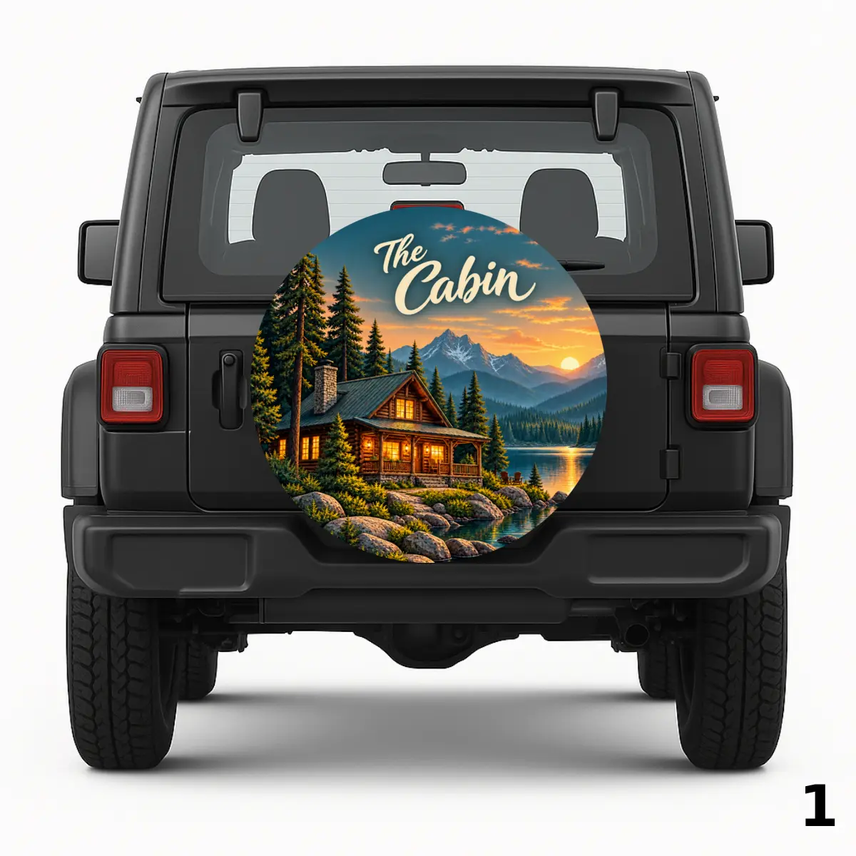 =The Cabin Spare Tire Cover