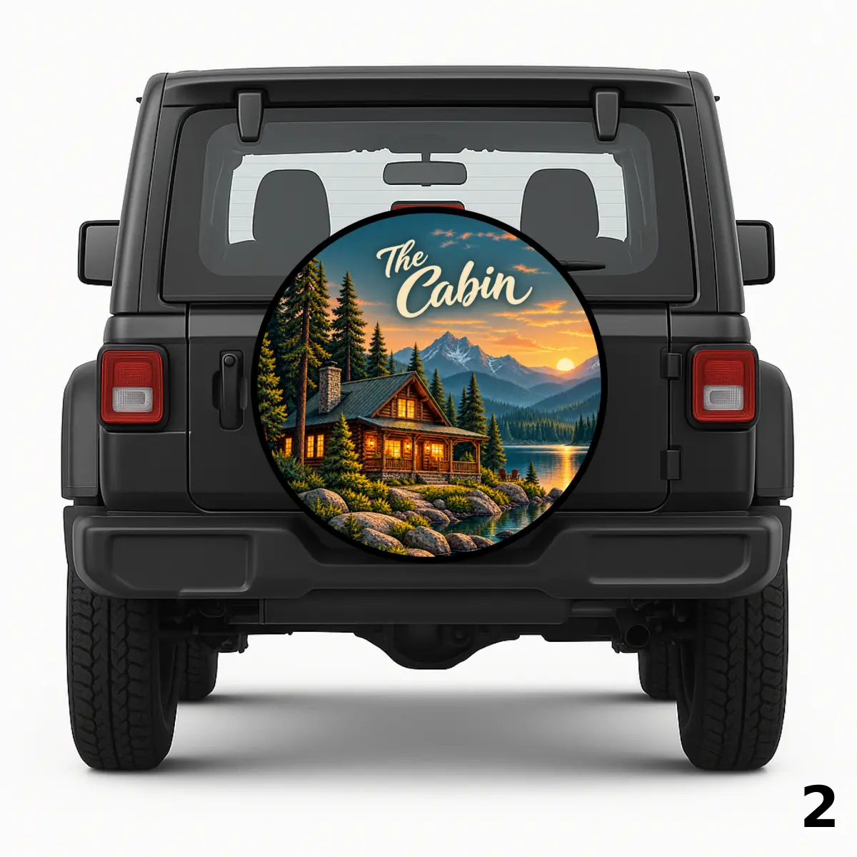 =The Cabin Spare Tire Cover