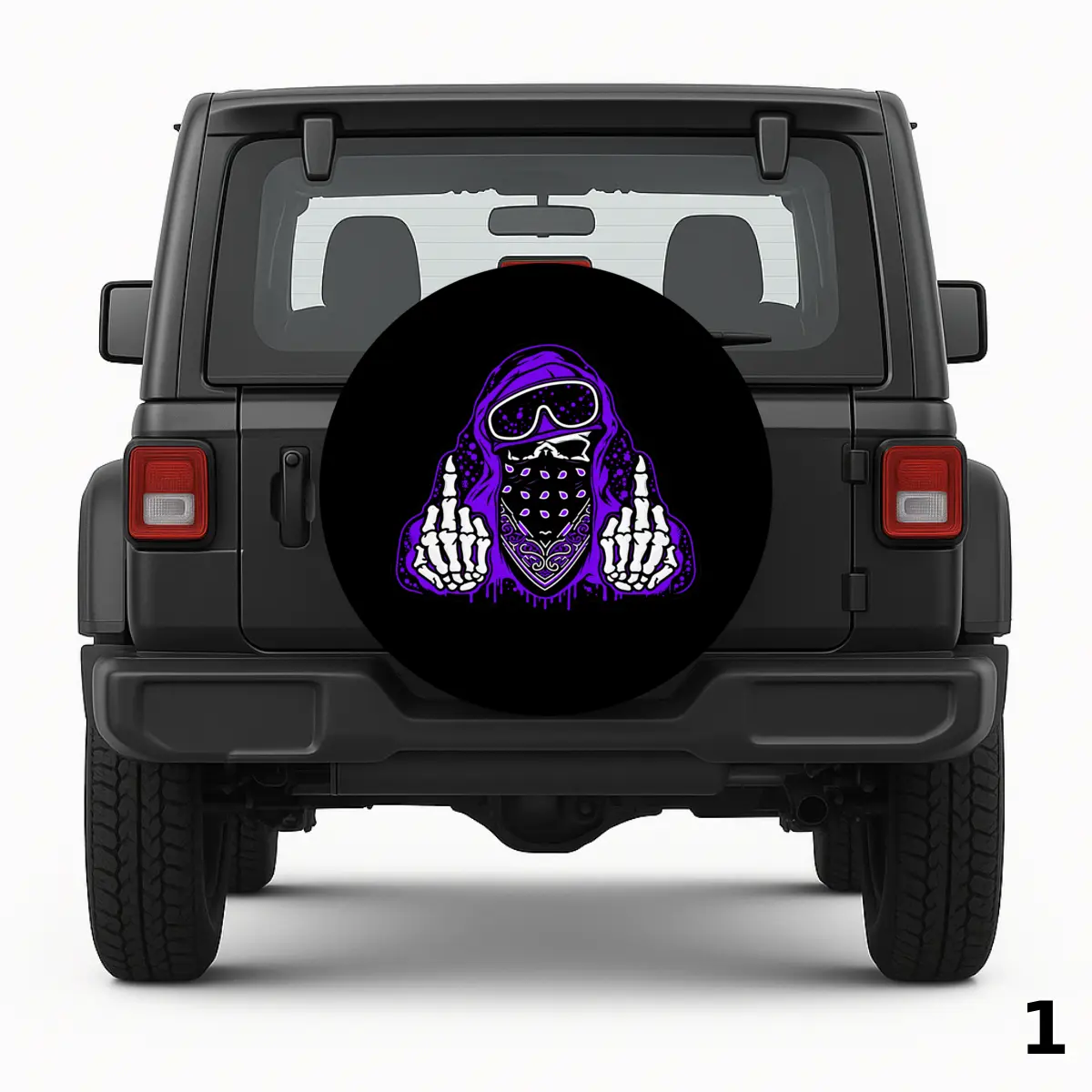 =The Logo Of Motorcycle Club Spare Tire Cover
