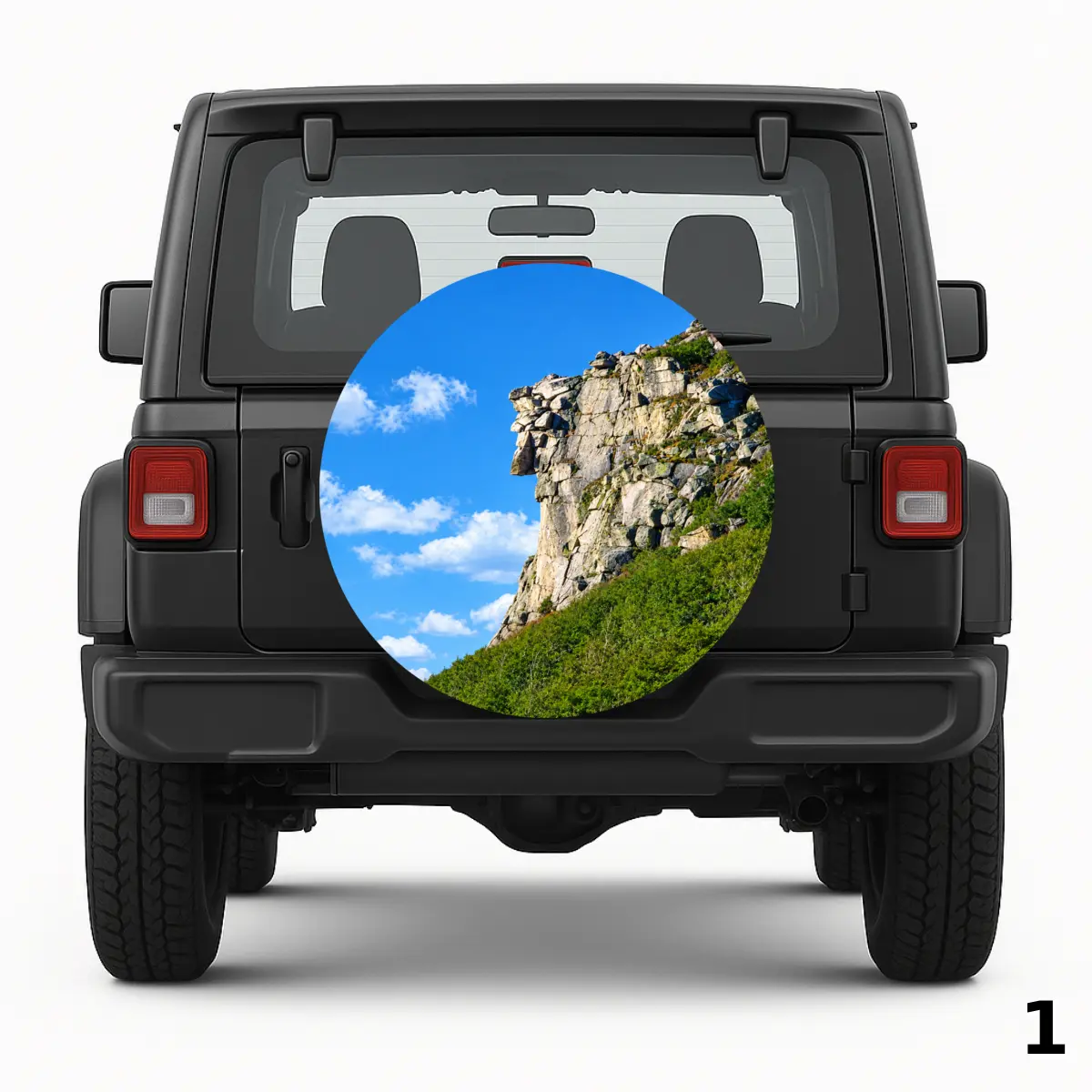 =The Old Man of the Mountain Spare Tire Cover