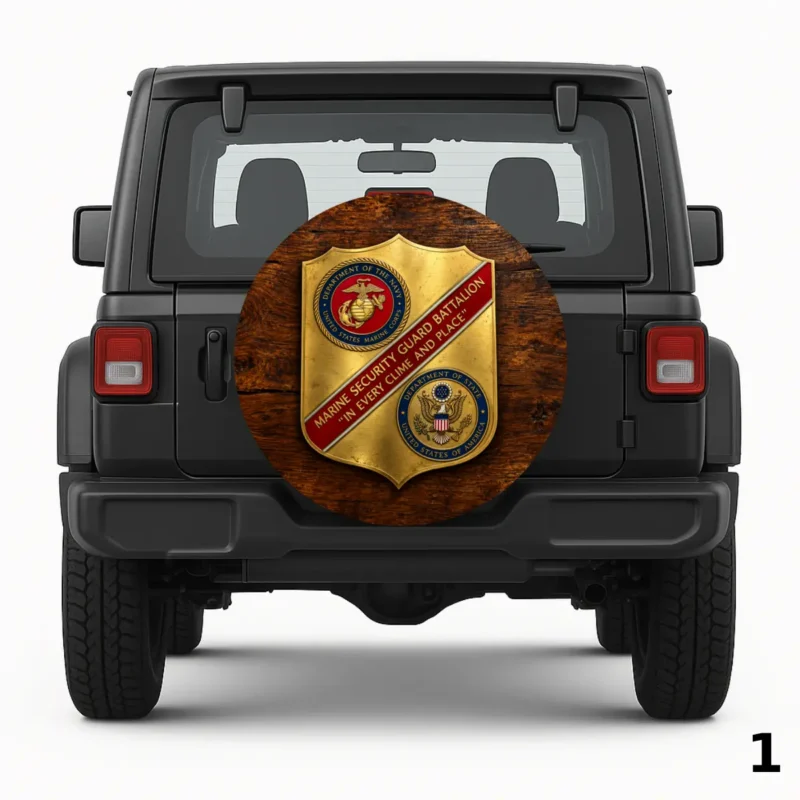 =Tribute to Marine Security Guards Spare Tire Cover