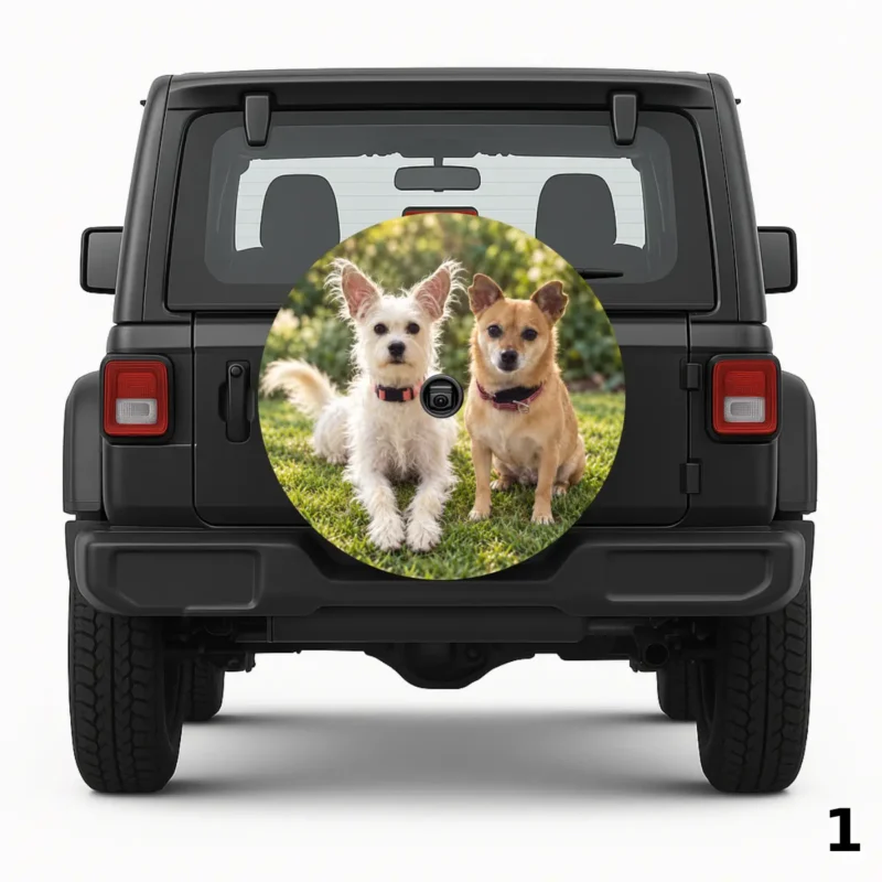 =Two Little Pets Spare Tire Cover
