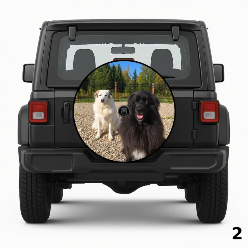 =Two Pets Design Spare Tire Cover