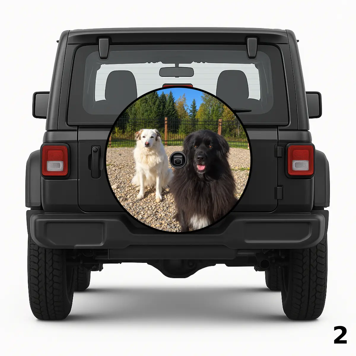 =Two Pets Design Spare Tire Cover