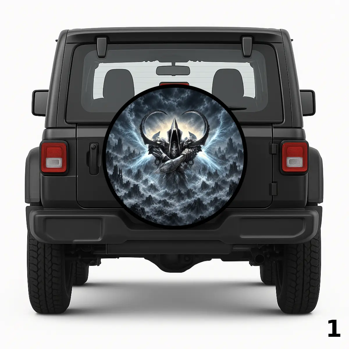 =Video Game Diablo Spare Tire Cover
