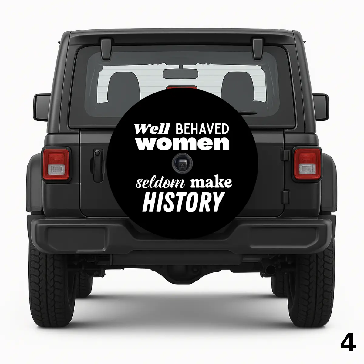=Well Behaved Women Spare Tire Cover