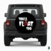 =You'll Float Too Spare Tire Cover