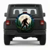 Bigfoot Spare Tire Cover Spare Tire Cover - front view on vehicle