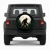 Bigfoot Spare Tire Cover Spare Tire Cover - front view on vehicle
