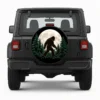 Bigfoot Spare Tire Cover Spare Tire Cover - front view on vehicle