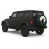 Bigfoot Spare Tire Cover Spare Tire Cover - side view on vehicle