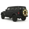 Boston Bruins Spare Tire Cover - side view on vehicle