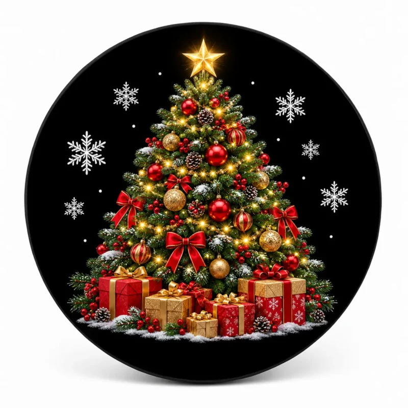 Christmas Spare Tire Cover