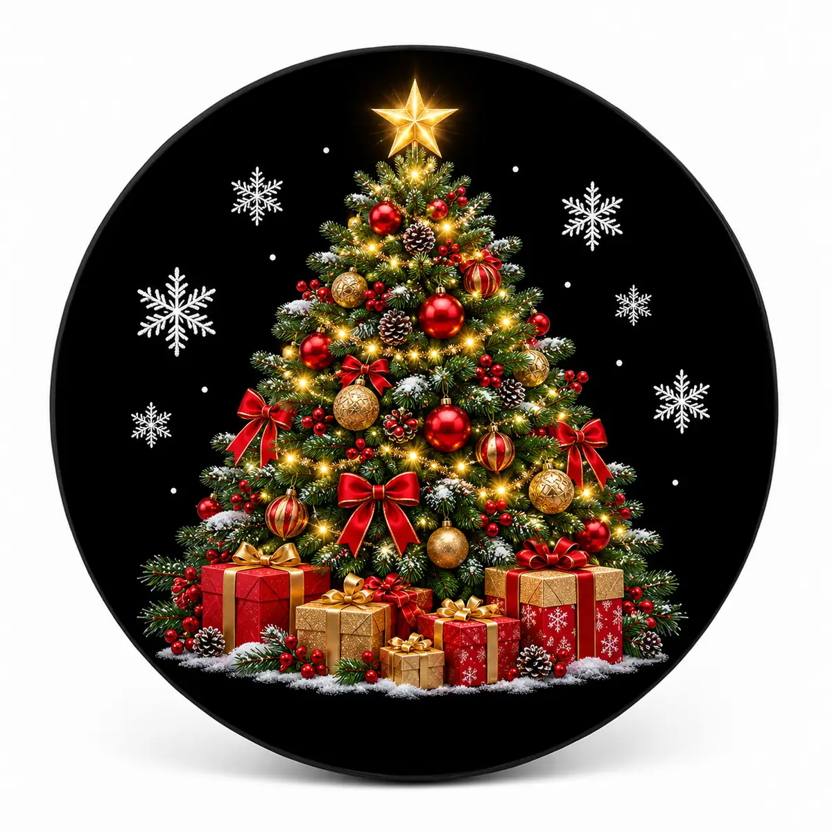Christmas Spare Tire Cover