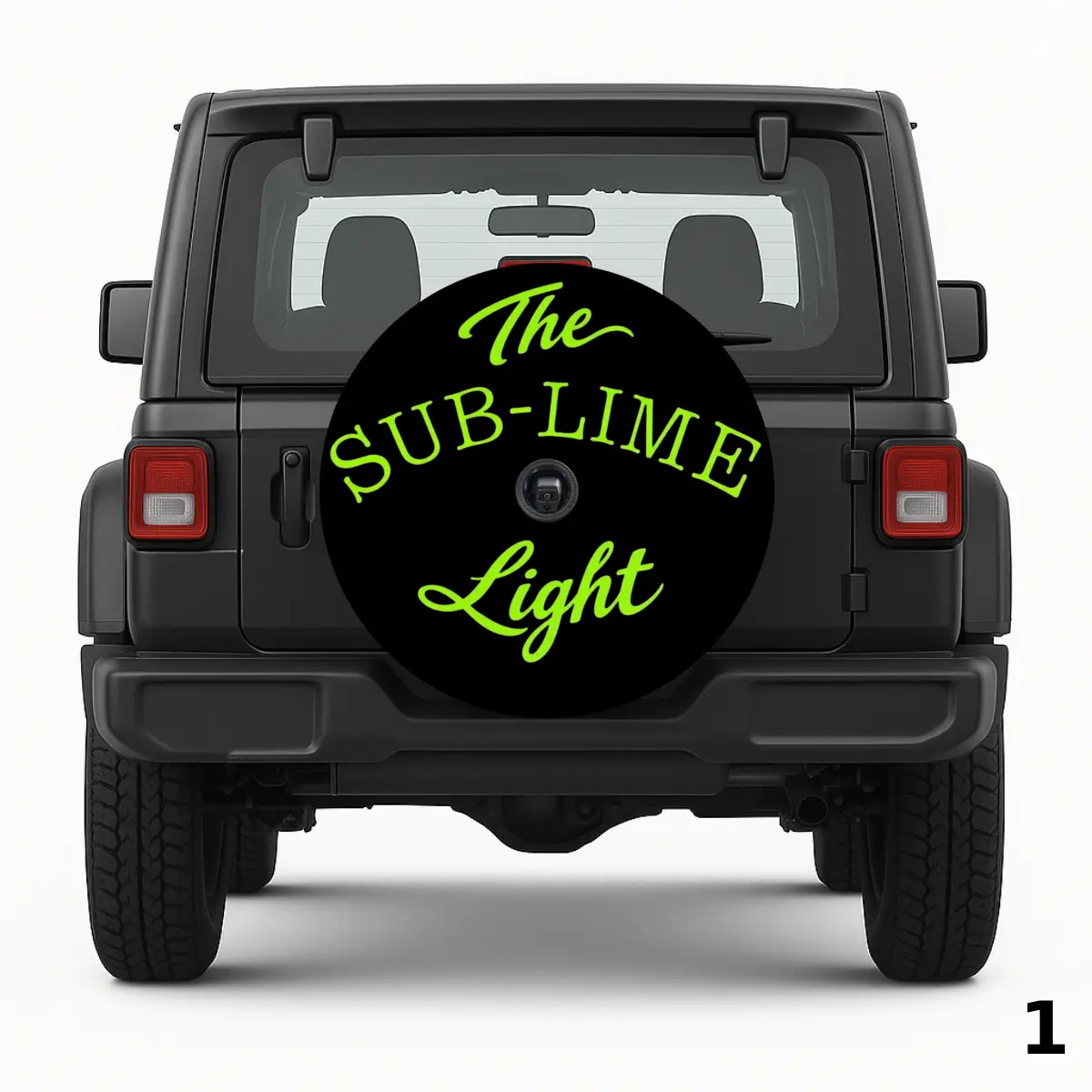 The Sub Lime Light Spare Tire Cover
