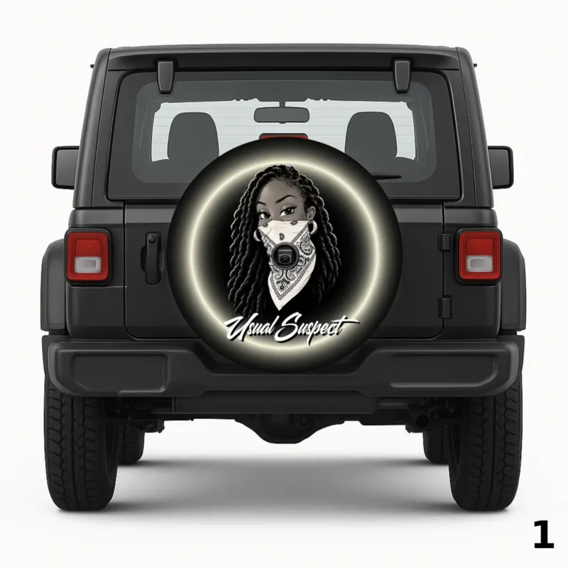 Bandana Girl Spare Tire Cover
