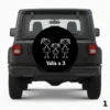 Three Little Girls Spare Tire Cover