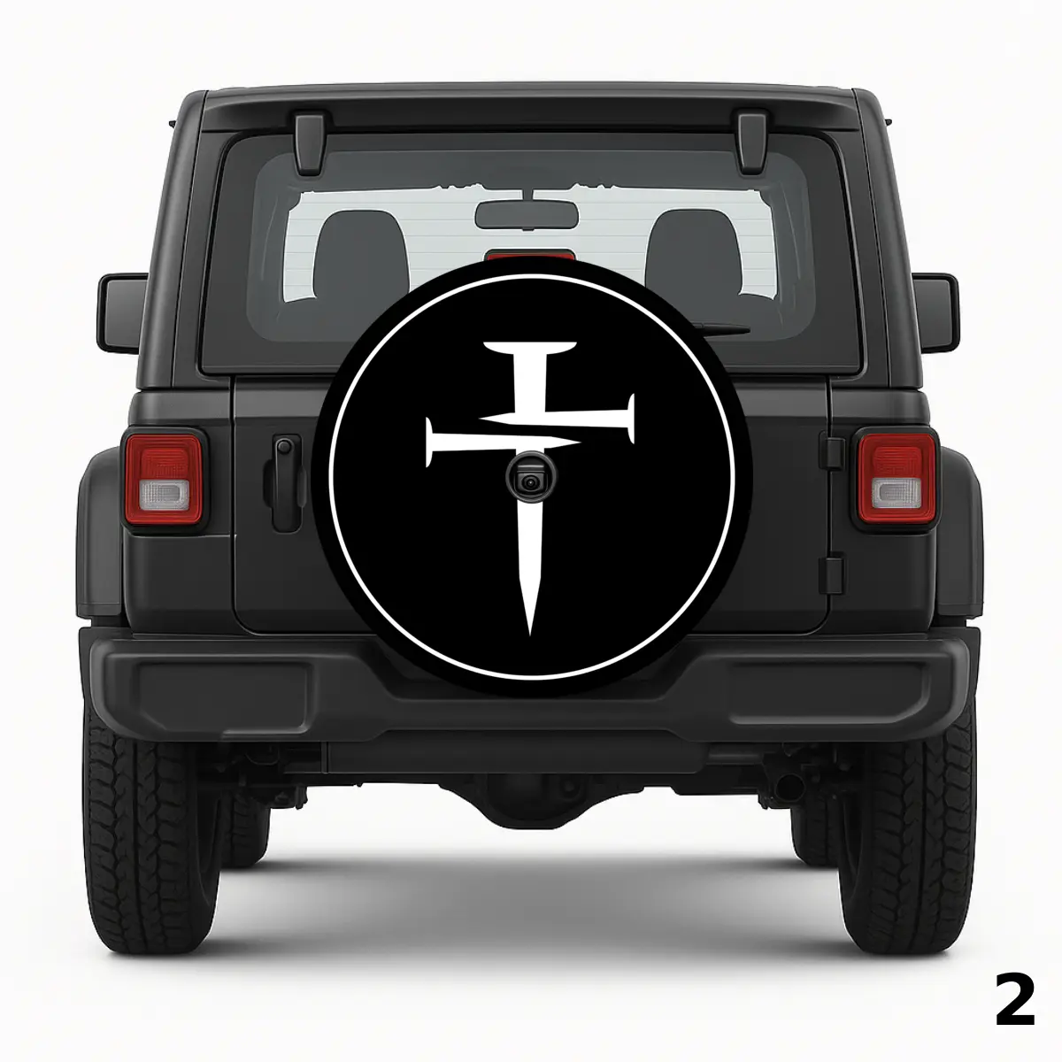 Three Nails Spare Tire Cover
