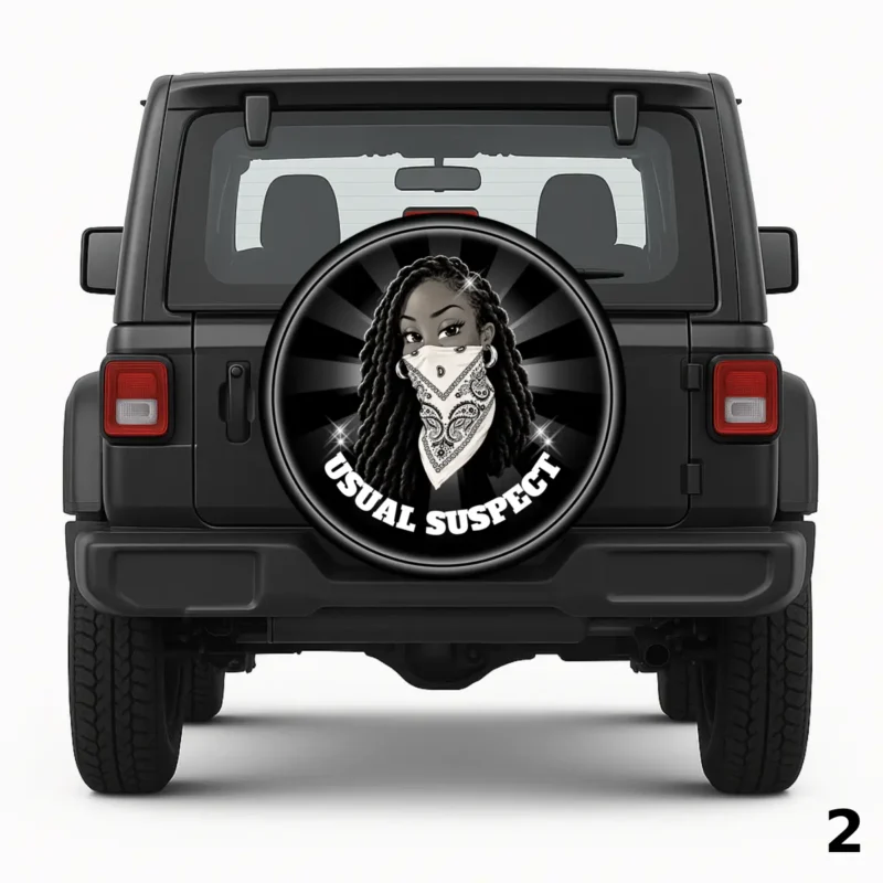 Bandana Girl Spare Tire Cover
