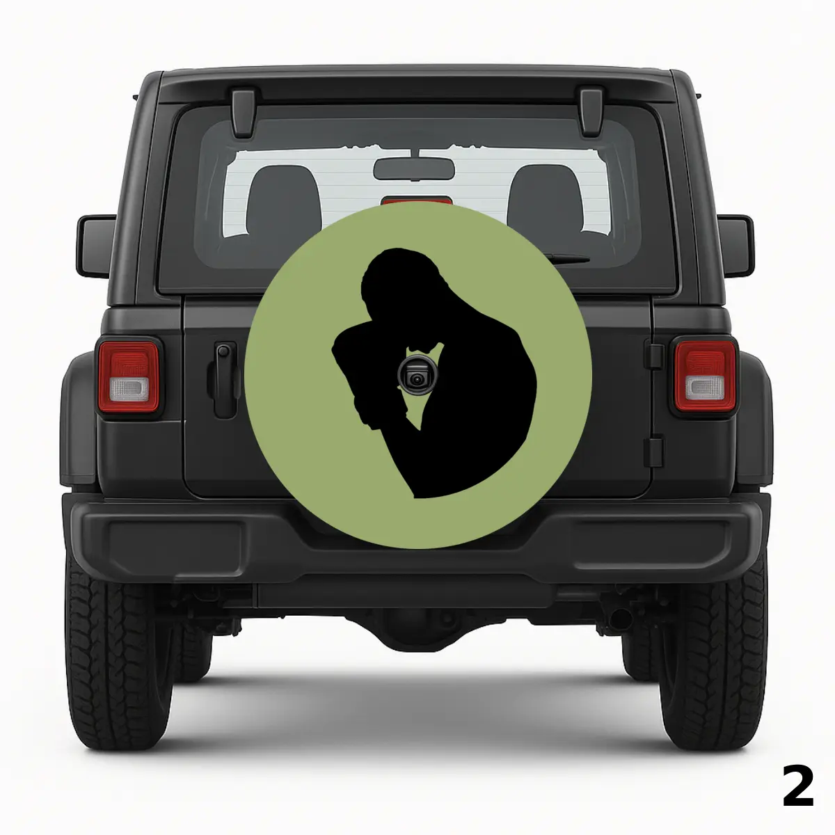 Boxing Emblem Spare Tire Cover