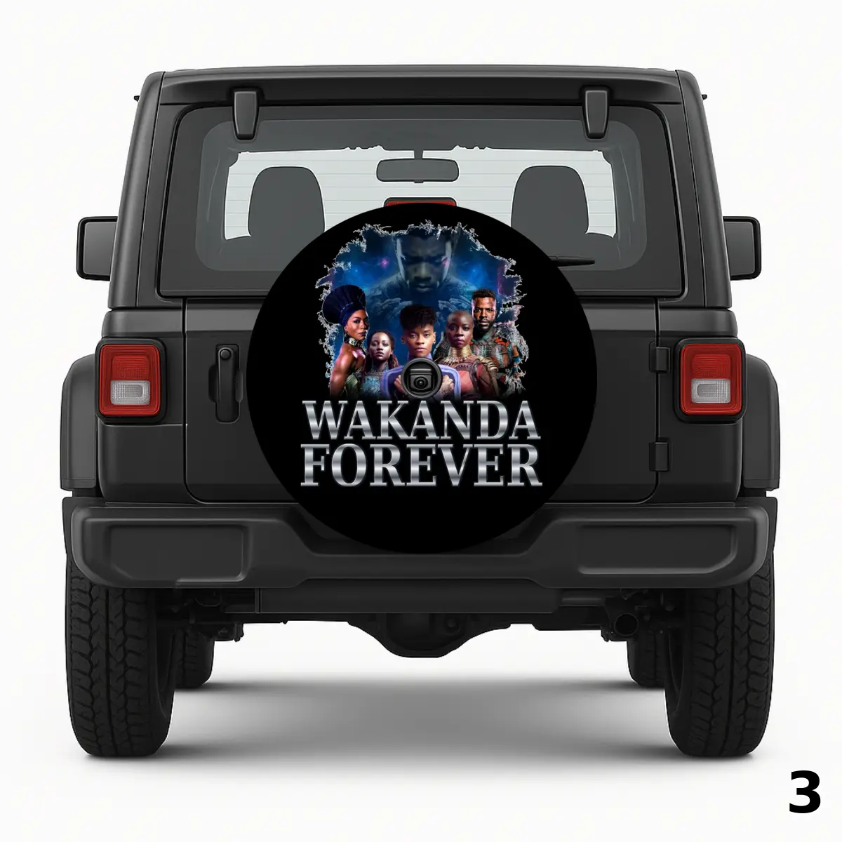 Wakanda Spare Tire Cover