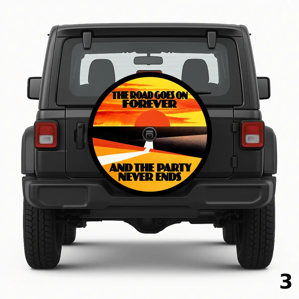 The Allman Brothers Band The Road Goes On Forever Spare Tire Cover